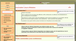 Desktop Screenshot of joursdhistoire.org