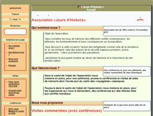 Tablet Screenshot of joursdhistoire.org